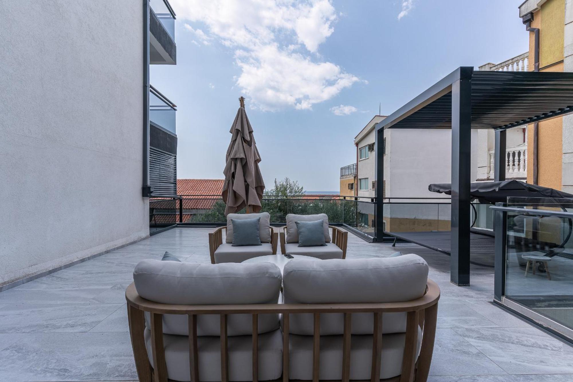 Vista Seaview Apartment Sveti Stefan Exterior photo